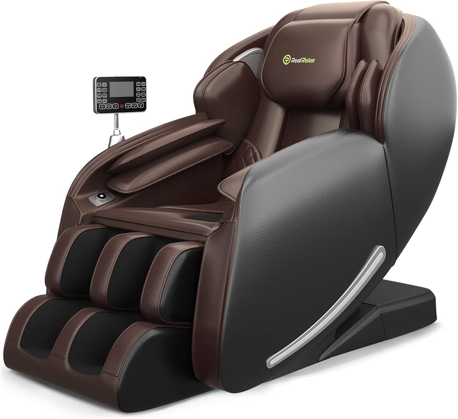 Real Relax 2025 Massage Chair Full Body,Zero Gravity 3D SL-Track Shiatsu Massage...