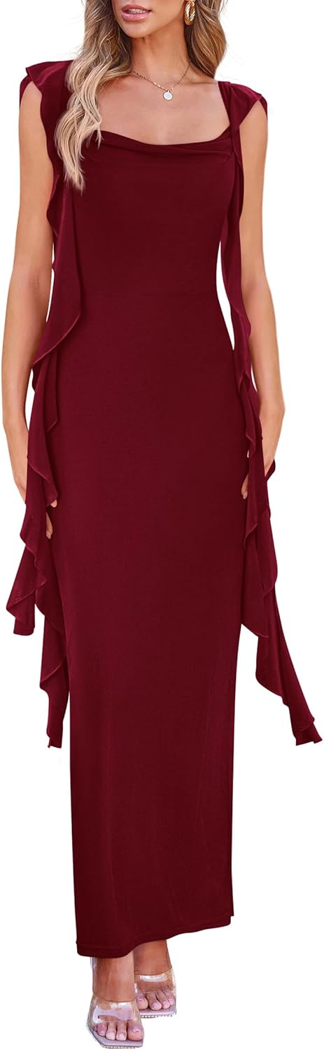 Elegant PRETTYGARDEN Women's Dress, Stylish Summer Wedding Guest Dress, Luxuriou...