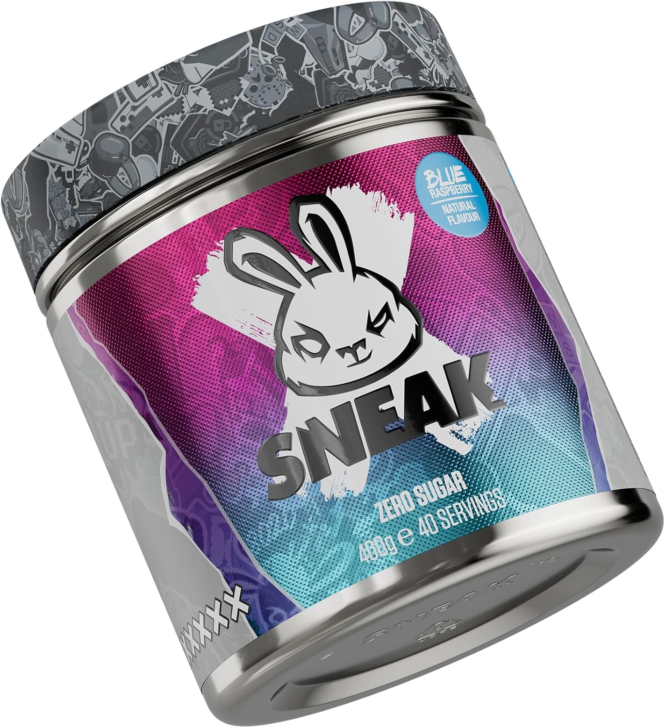 SNEAK Energy Drink Powder, Special Blue Raspberry Flavor Energy Drink, Innovativ...