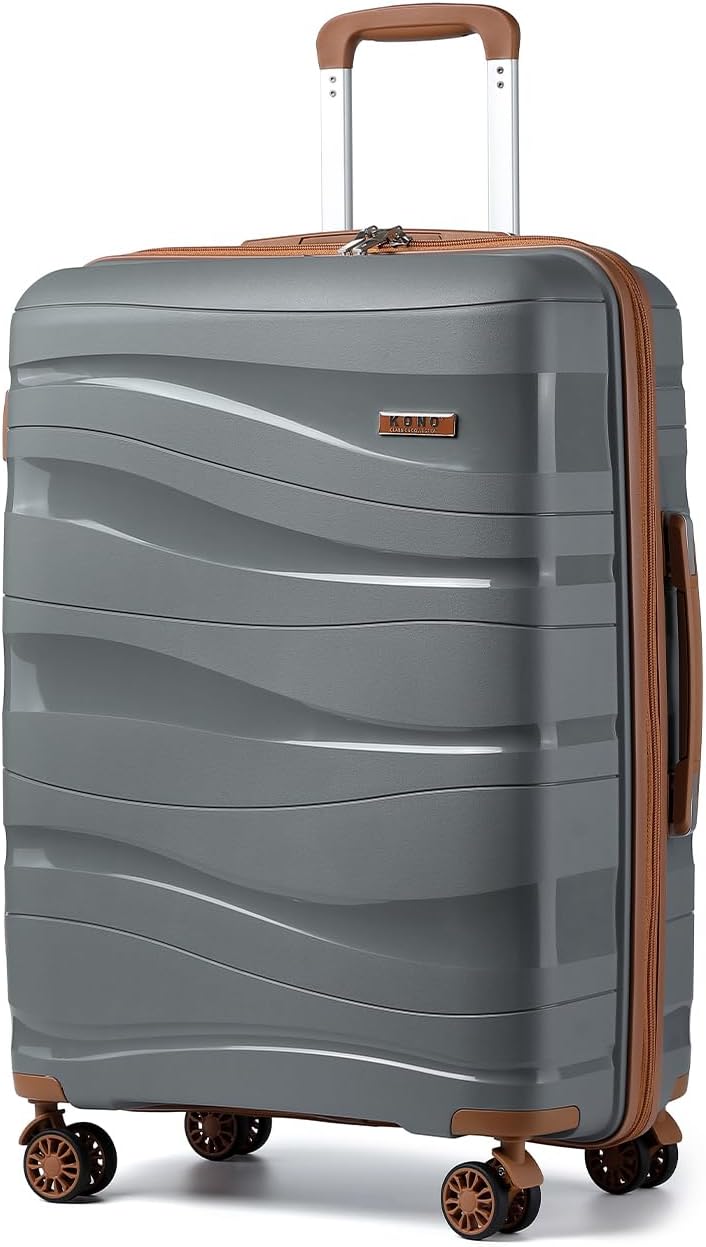 Kono Large Suitcase, Premium Check-In Luggage 28 Inch, Lightweight Suitcase with...