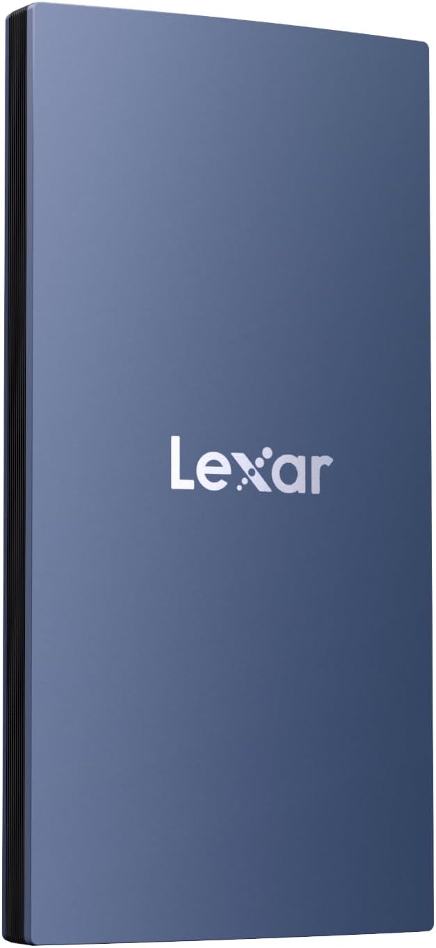 Lexar ES3 External SSD 1TB, USB3.2 Gen2 Portable SSD, PSSD up to 1050MB/s Read,...