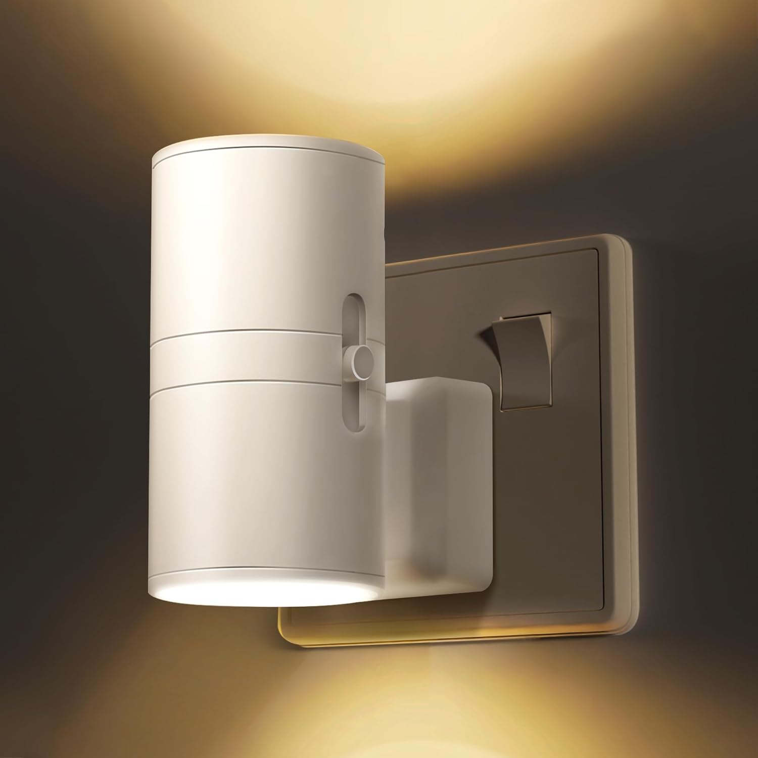 LOHAS-LED Night Light Plug In Wall,1 Pack, Modern Night Light with Dusk to Dawn...