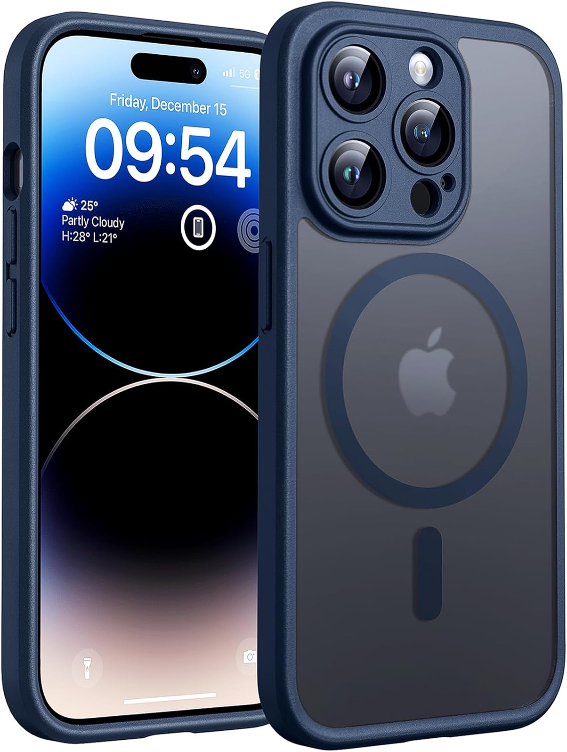 TOCOL Magnetic for iPhone 14 Pro Max Case, Upgraded Full Camera Protection, Comp...