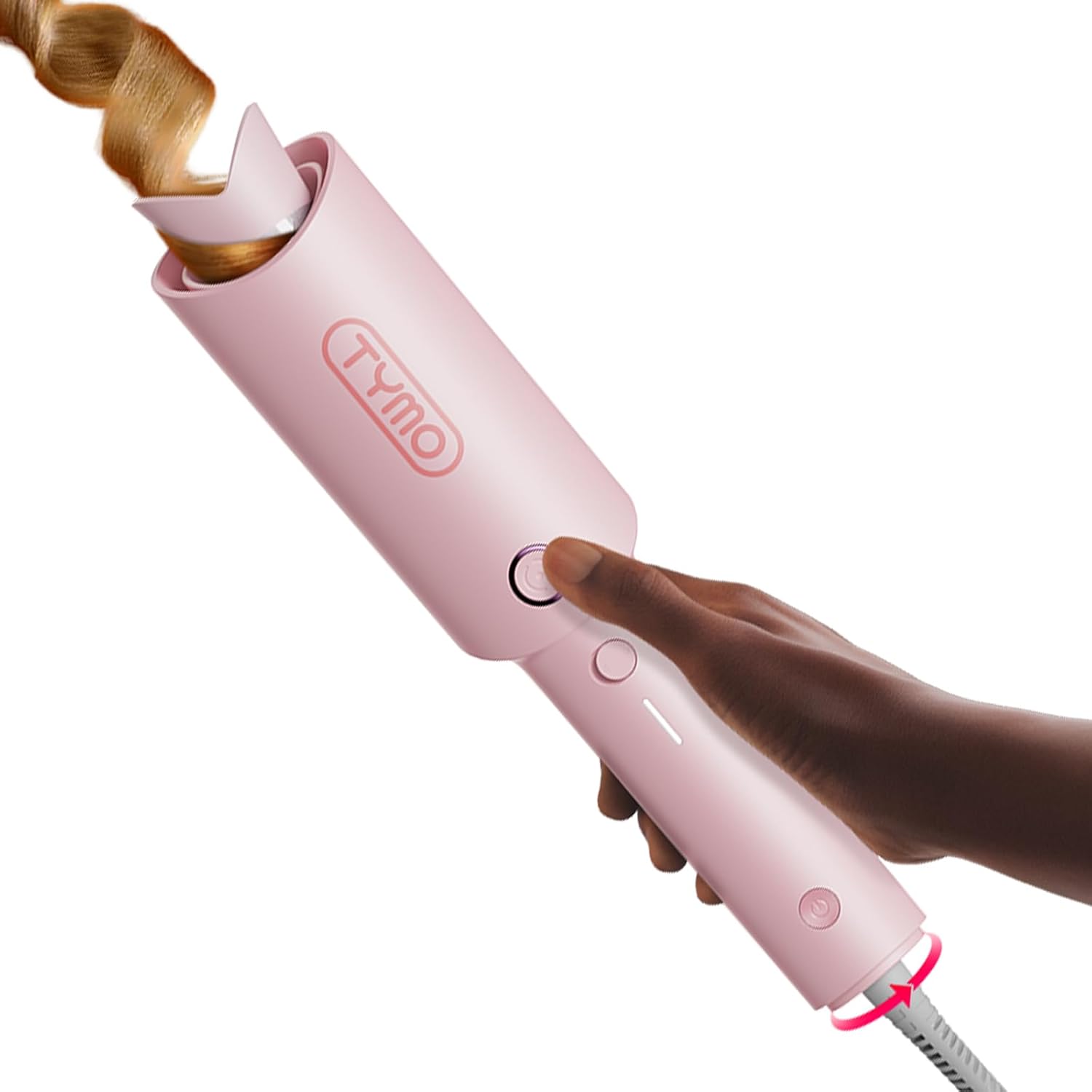 TYMO CURLPRO Beach Waves Curling Wand, Special Automatic Rotating Curling Iron,...
