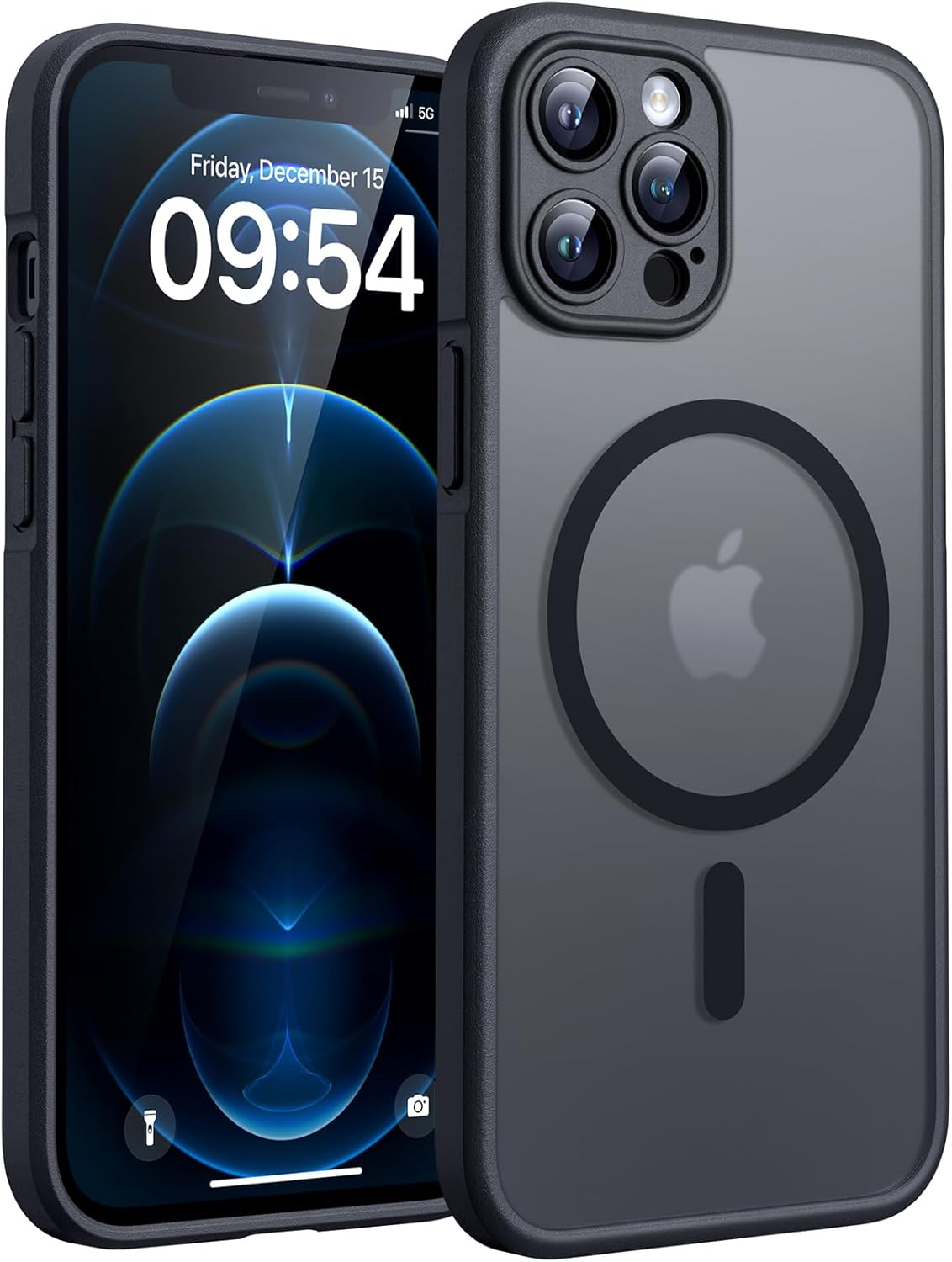 TOCOL for iPhone 12 Pro Max Case, Upgraded Full Camera Protection, Compatible wi...