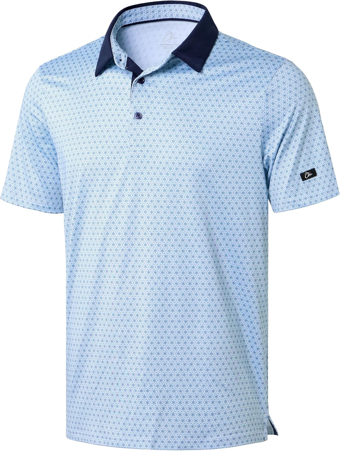 Obla Mens Golf Polo Shirts, Special Short Sleeve Dry Fit Performance Shirt, Inno...