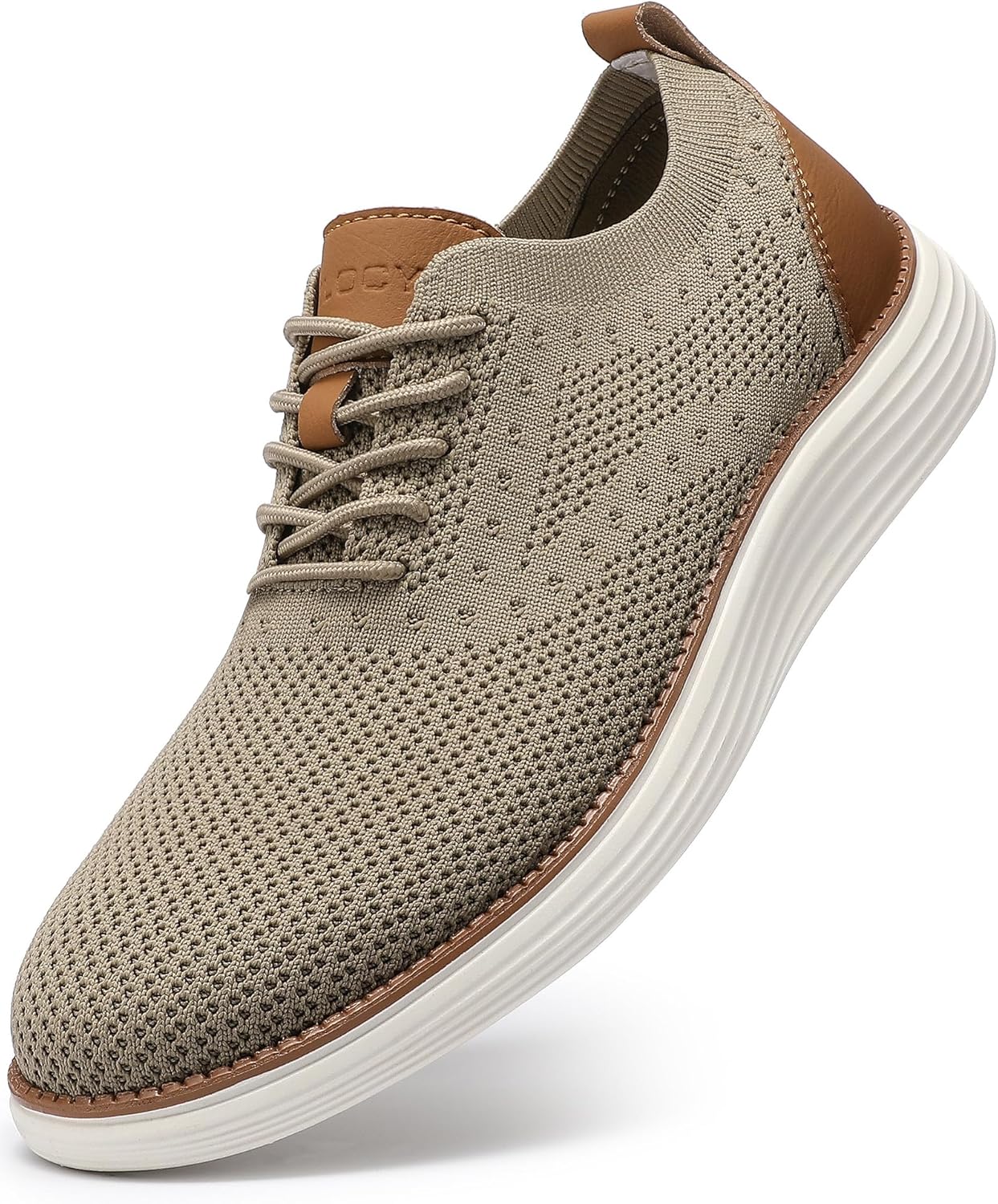 VILOCY Men's Casual Sneakers, Special Dress Oxfords Comfortable Walking Shoes, I...