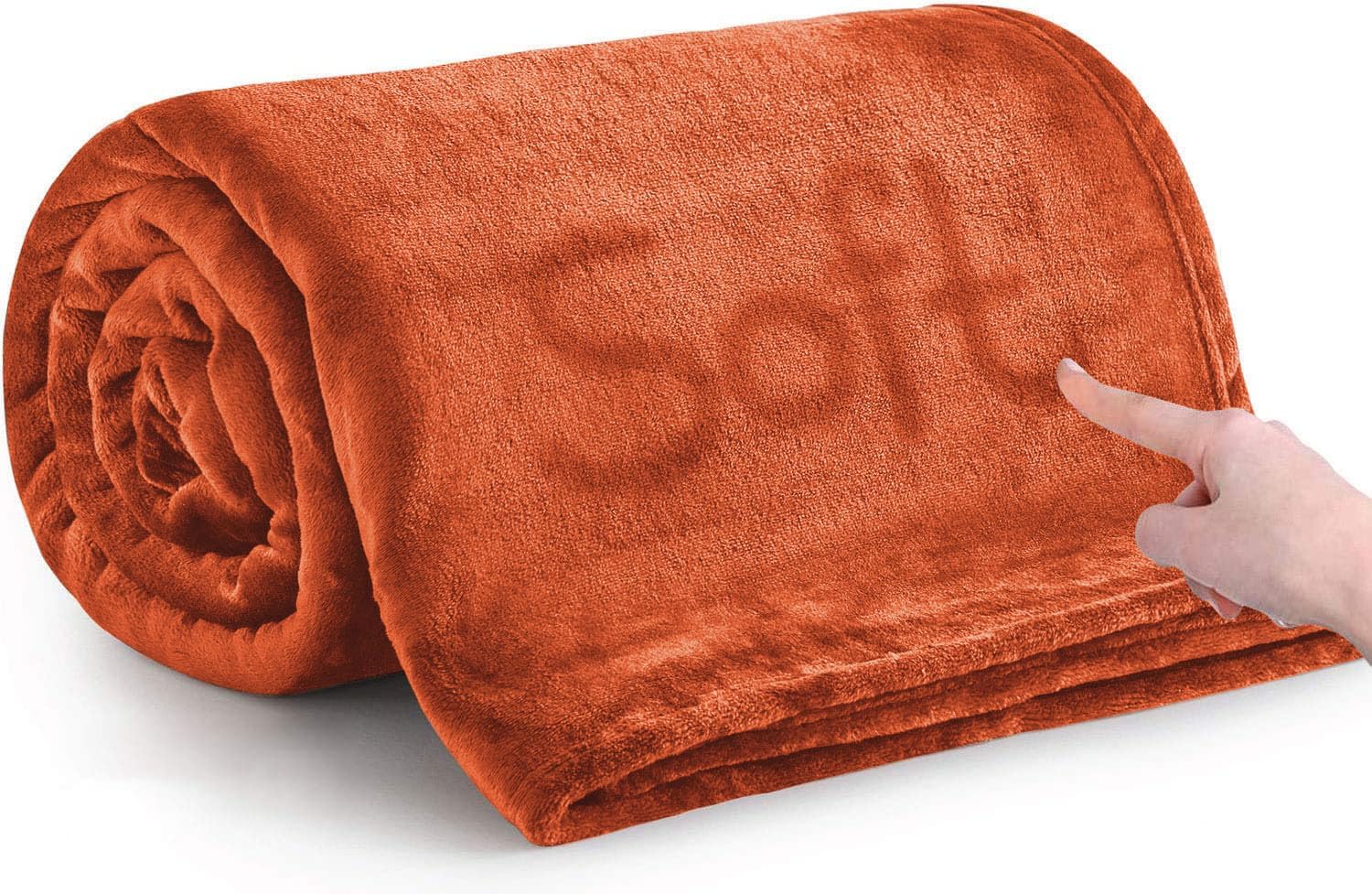 High-Quality MOONLIGHT20015 Fleece Throw Blanket, Special Soft Cosy Blanket for...