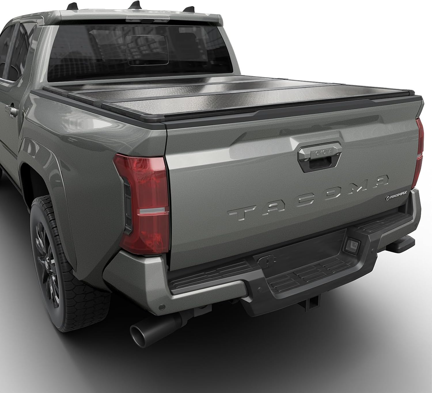 Tutel Hard Shell Folding Truck Bed Tonneau Cover|Fits 2016-2025 Toyota Tacoma w/...