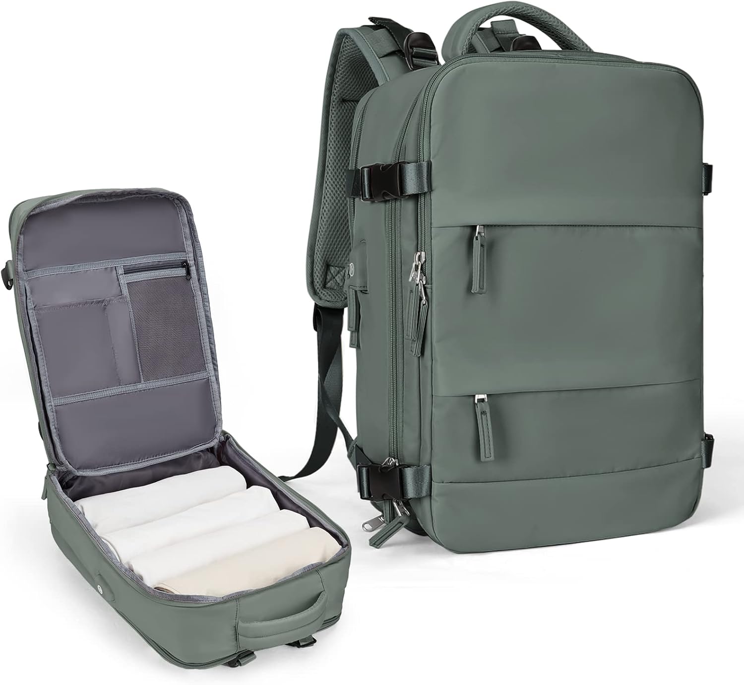 coowoz Travel Backpack For Women Men,Carry On Backpack,Hiking Backpack Waterproo...