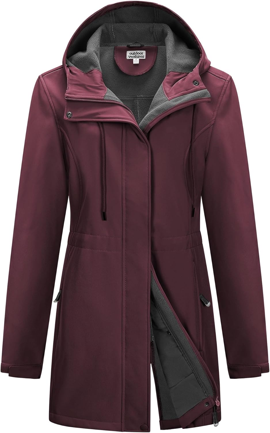 Outdoor Ventures Softshell Jacket, Special Ladies Rain Jacket, Innovative Functi...