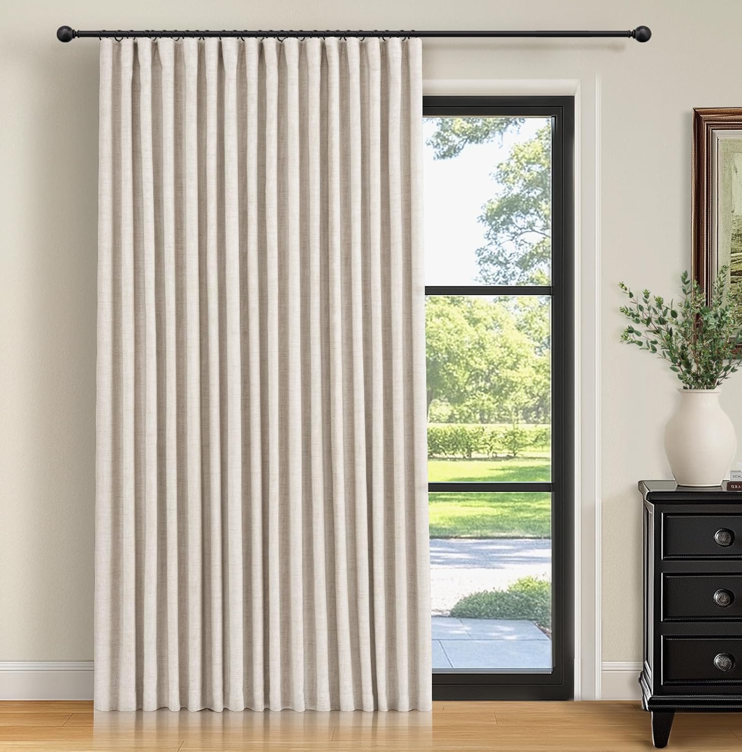 Premium INOVADAY Blackout Curtains, Special Black Out Drapes 96 Inch Long, Innov...