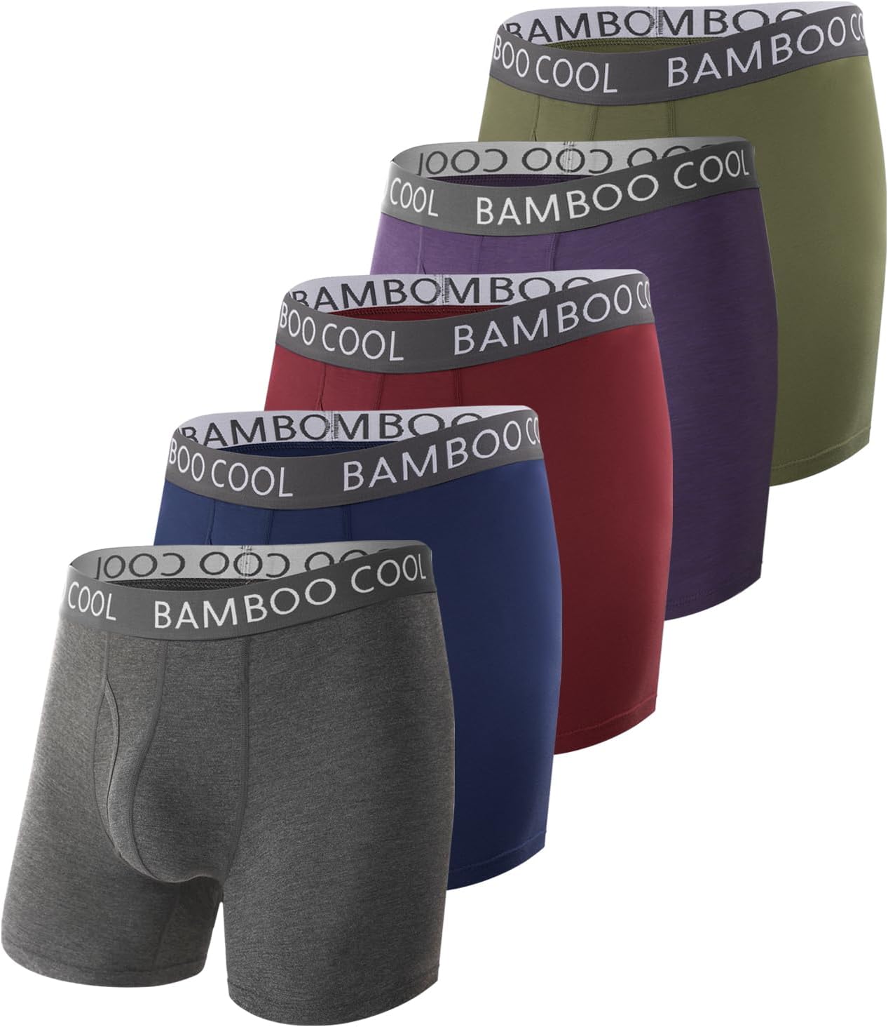Exceptional BAMBOO COOL Men's Underwear, Ultra ComfortSoft Special Design, High-...