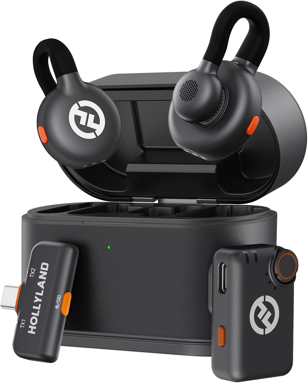 Innovative Hollyland Lark M2S Wireless Lavalier Microphone, High-Quality Microph...