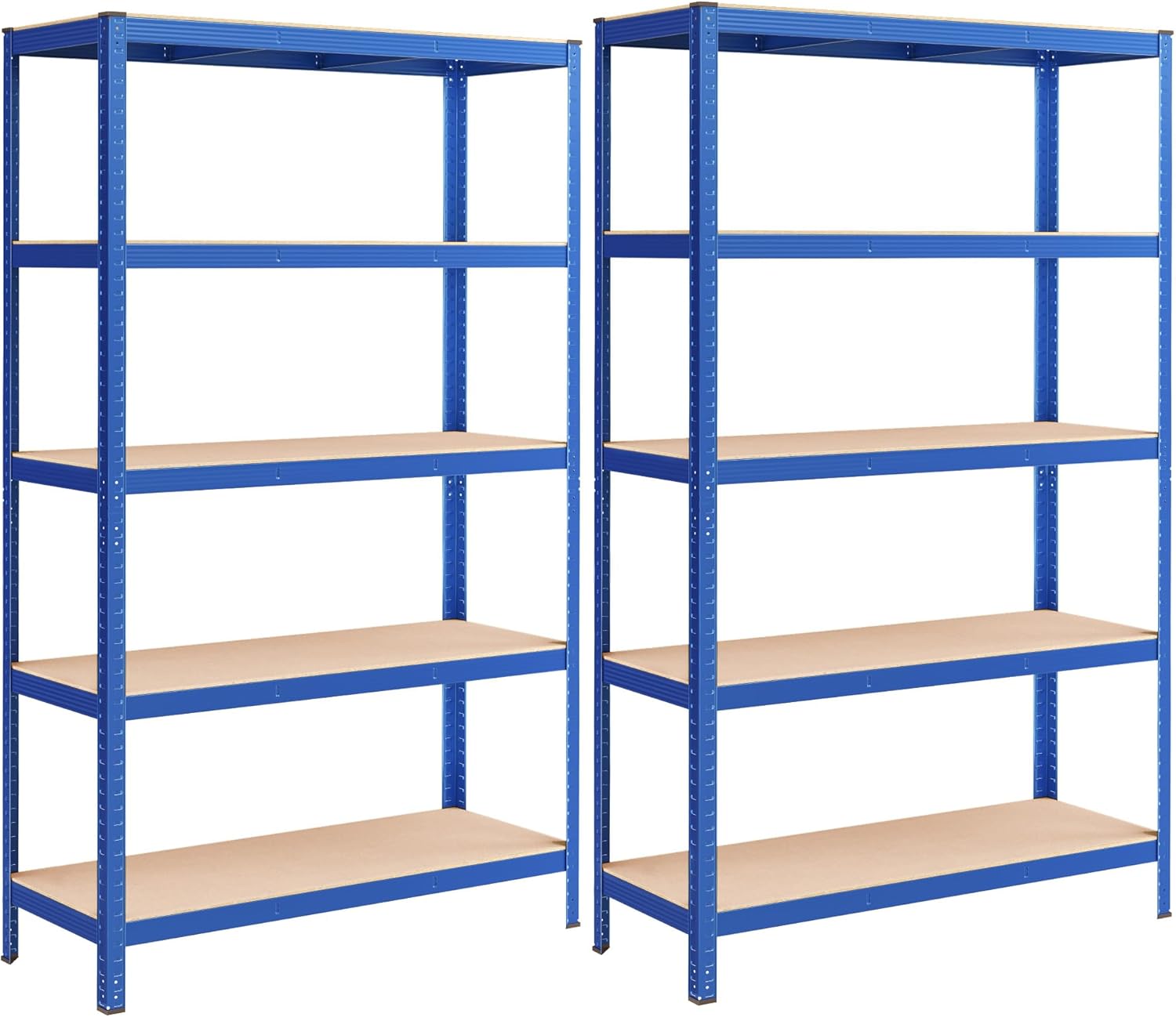 Songmics GLR060Q02 Shelving Units, Premium Steel Shelving for Heavy Duty Use, Re...