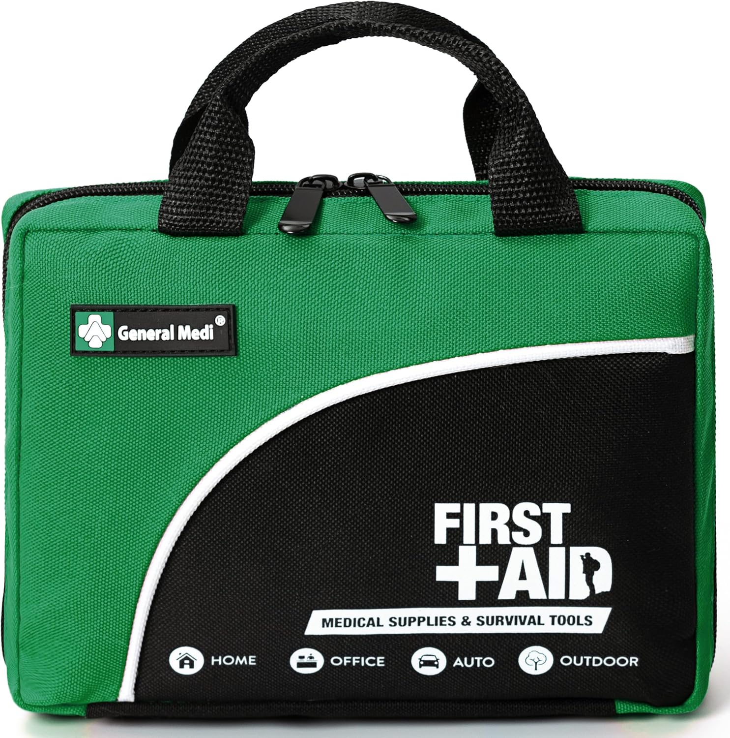 High-Quality General Medi 160 Piece First Aid Kit, Essential Compact Medical Kit...