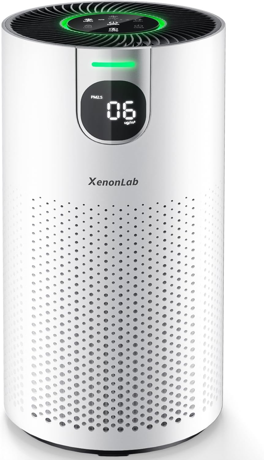 Air Purifiers for Home Large Room Covers up to 1800Ft², VisionAir 20dB Sleep Mod...