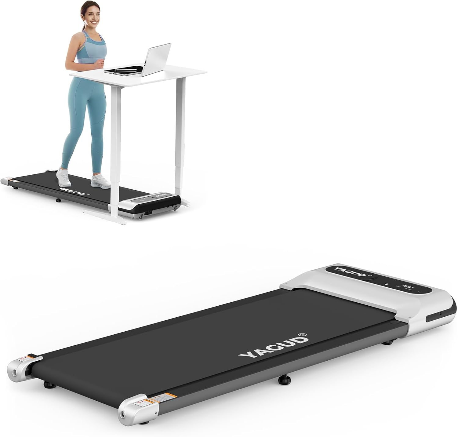 Premium Yagud Walking Pad, Special Under-Desk Treadmill with 2.5HP, Innovative T...