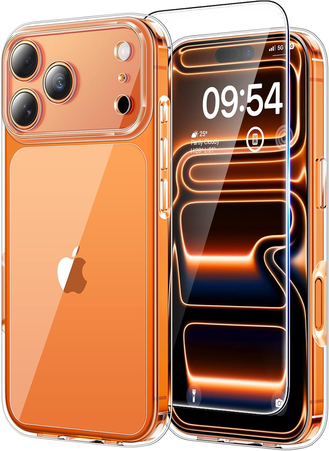 Exclusive TAURI iPhone 17 Pro Case, Premium Full Camera Protecting Cover with Sc...