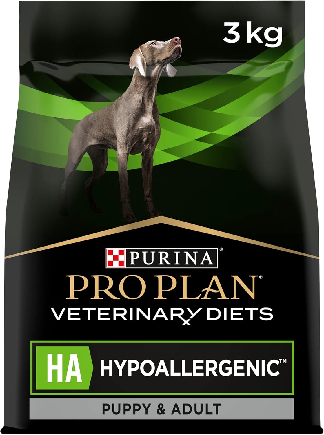 PRO PLAN VETERINARY DIETS HA Hypoallergenic Dry Dog Food 3kg Unflavoured 3 kg (P...