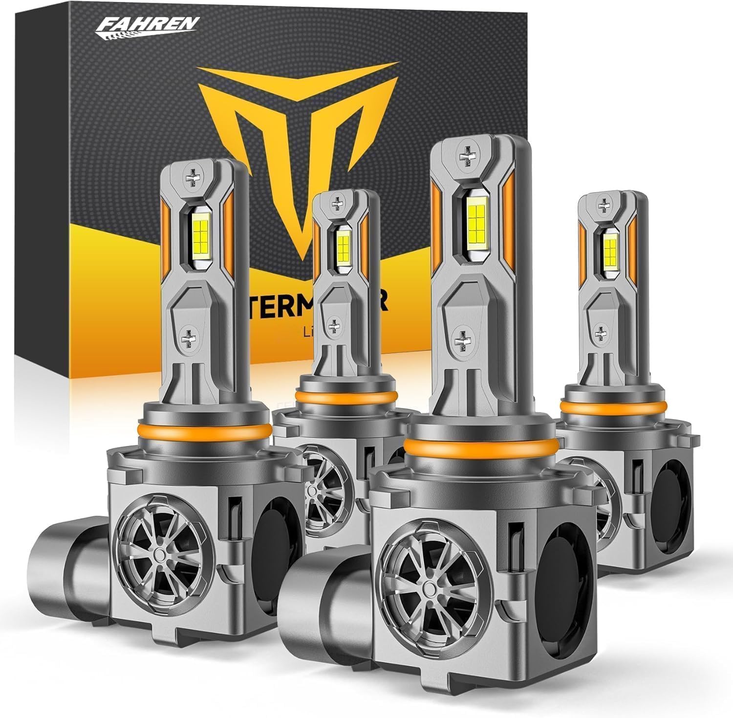 9005 9006 Light Bulbs Combo, Special High-Lumen Bulbs for 60,000LM Brightness, I...