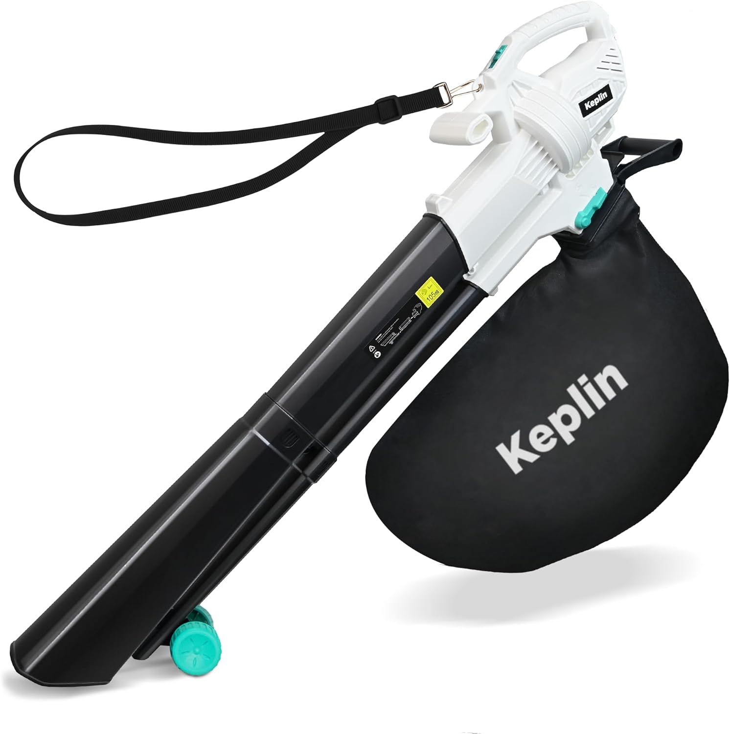 Keplin 3-in-1 Leaf Blower, Garden Vacuum & Mulcher - 3300W, 45L Collection Bag f...