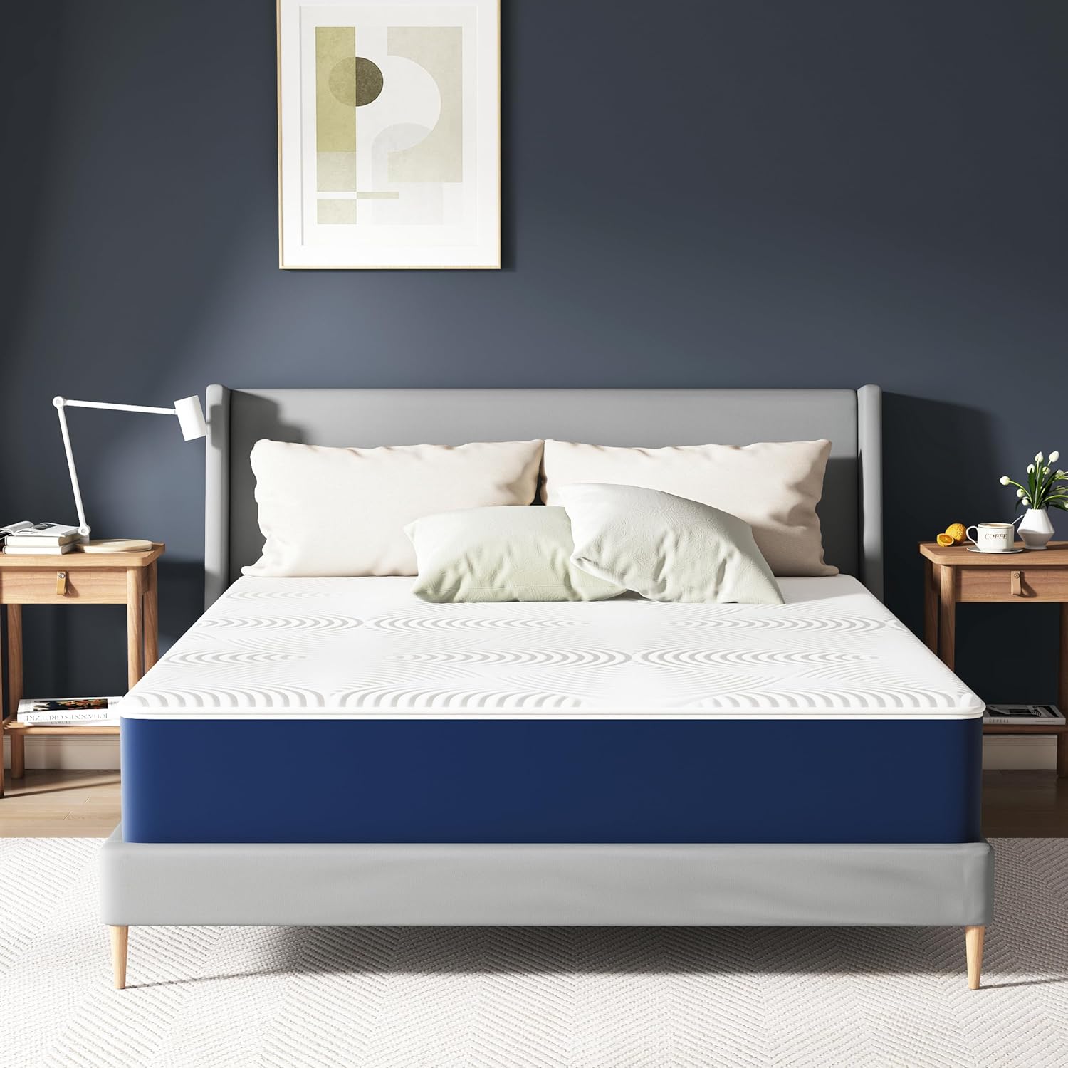 Matoresu Double Mattresses with Breathable Gel Memory Foam, Double Bed Mattress...