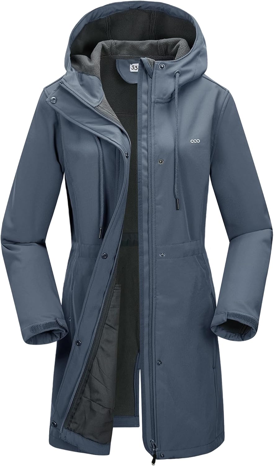 33,000ft Women's Jacket, Special Lightweight Softshell Jacket with Hood, Innovat...