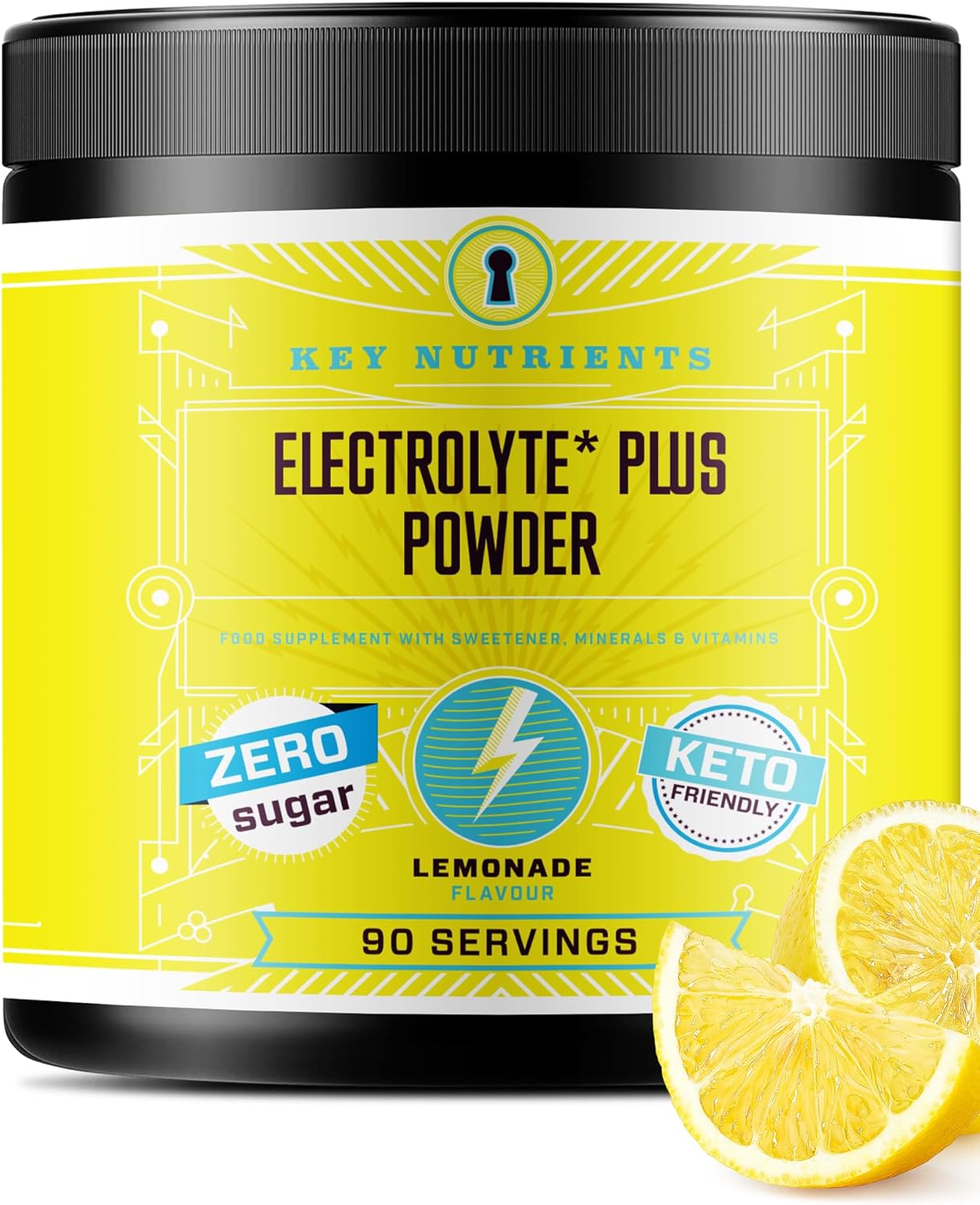 Key Nutrients Electrolytes Powder - Multivitamin & Minerals Electrolytes Powder...
