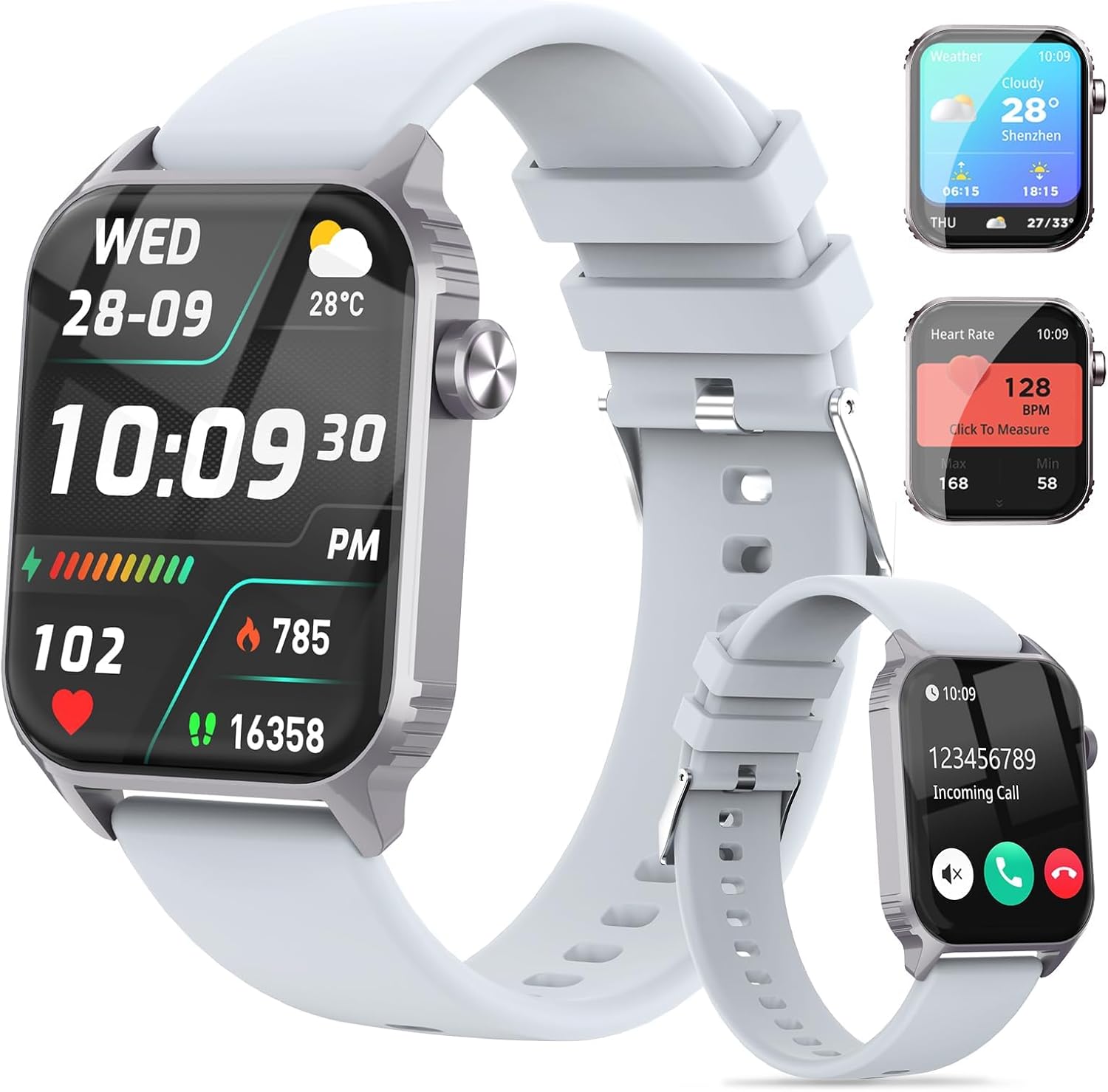 Innovative TRAUSI Smart Watches, Stylish Smartwatch for Women and Men, High-Qual...