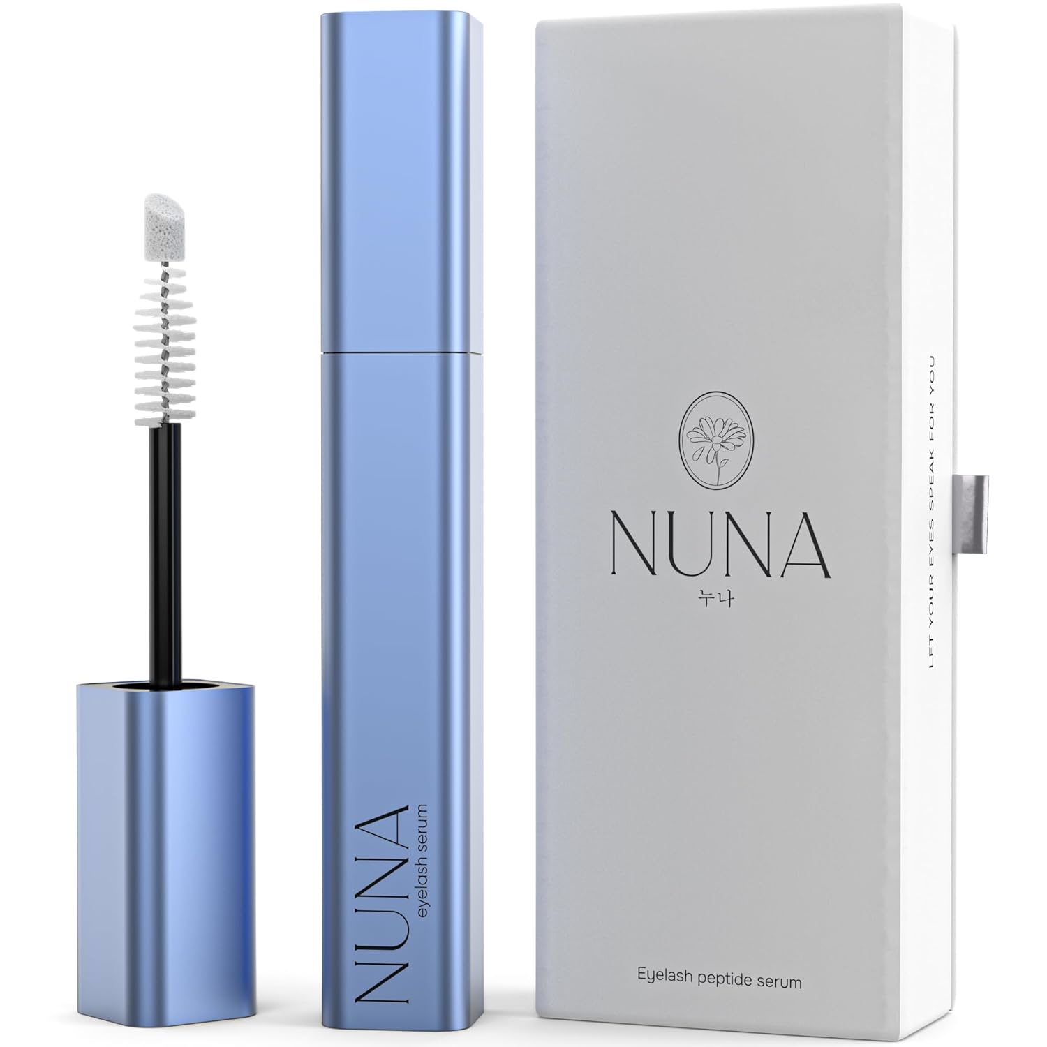 NUNA Eyelash Serum, Special Eyelash Growth Support Serum for Women, Innovative E...