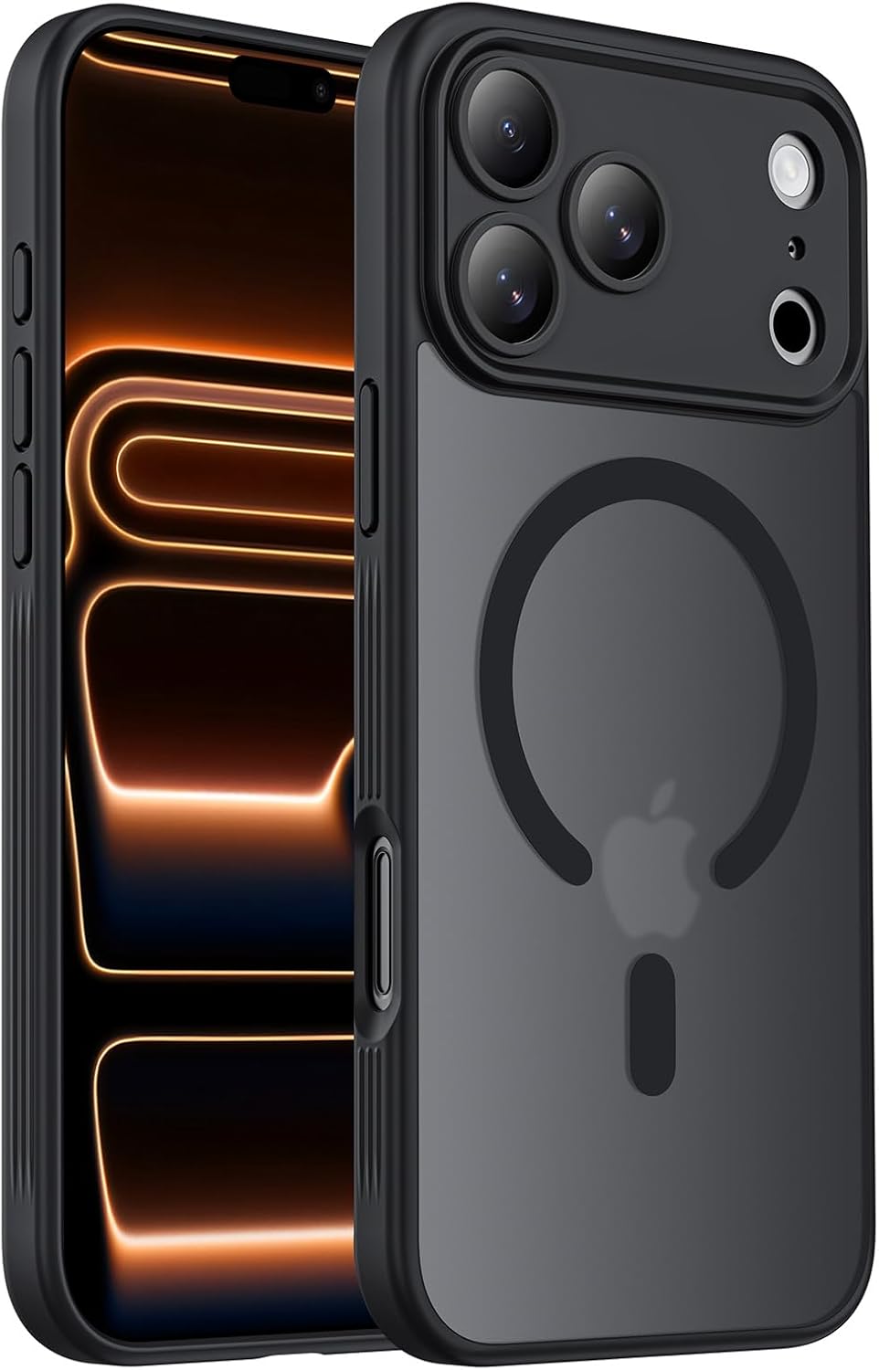 Designed for iPhone 17 Pro Max Case, Compatible with MagSafe, [Camera Protection...
