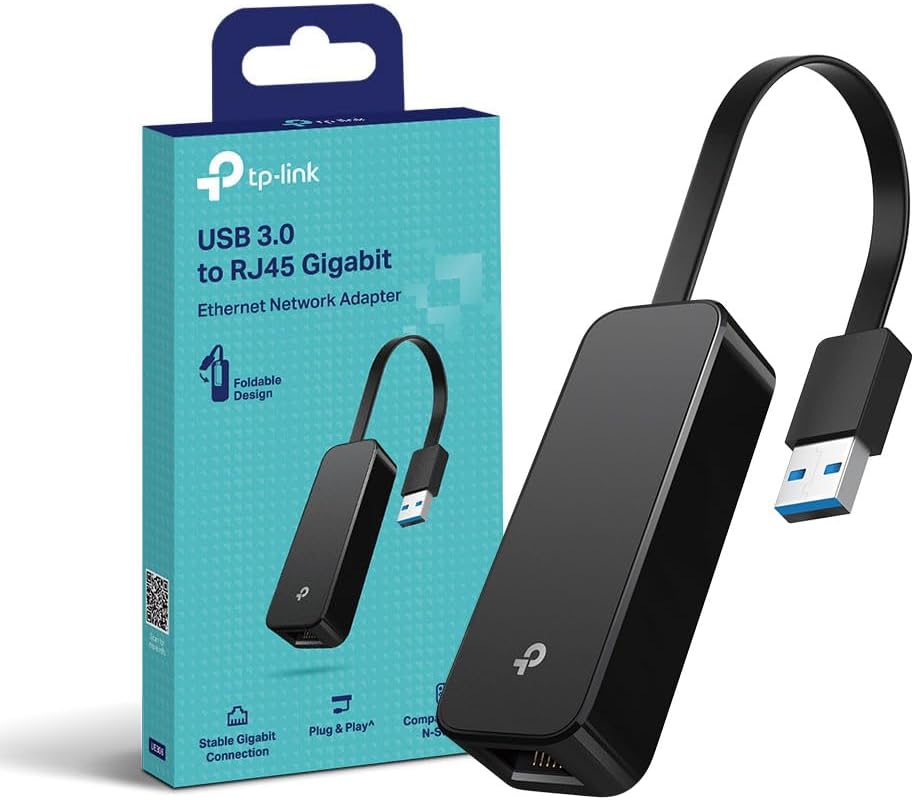 TP-Link UE306 WiFi Adapter, USB 3.0 to Gigabit Eth...