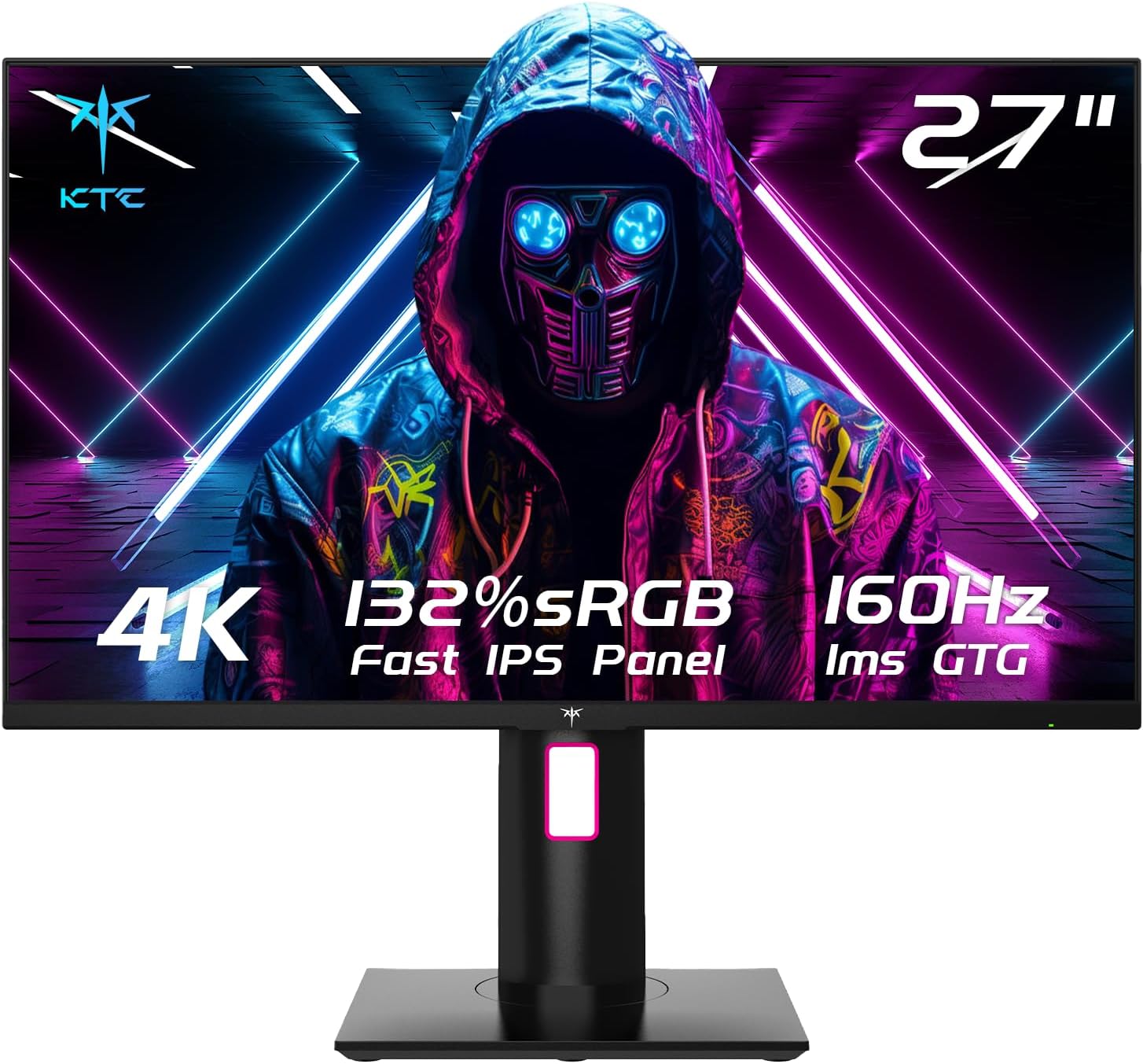 High-Quality KTC 4K Gaming Monitor, Special 27 Inch Monitor with UHD Display, In...