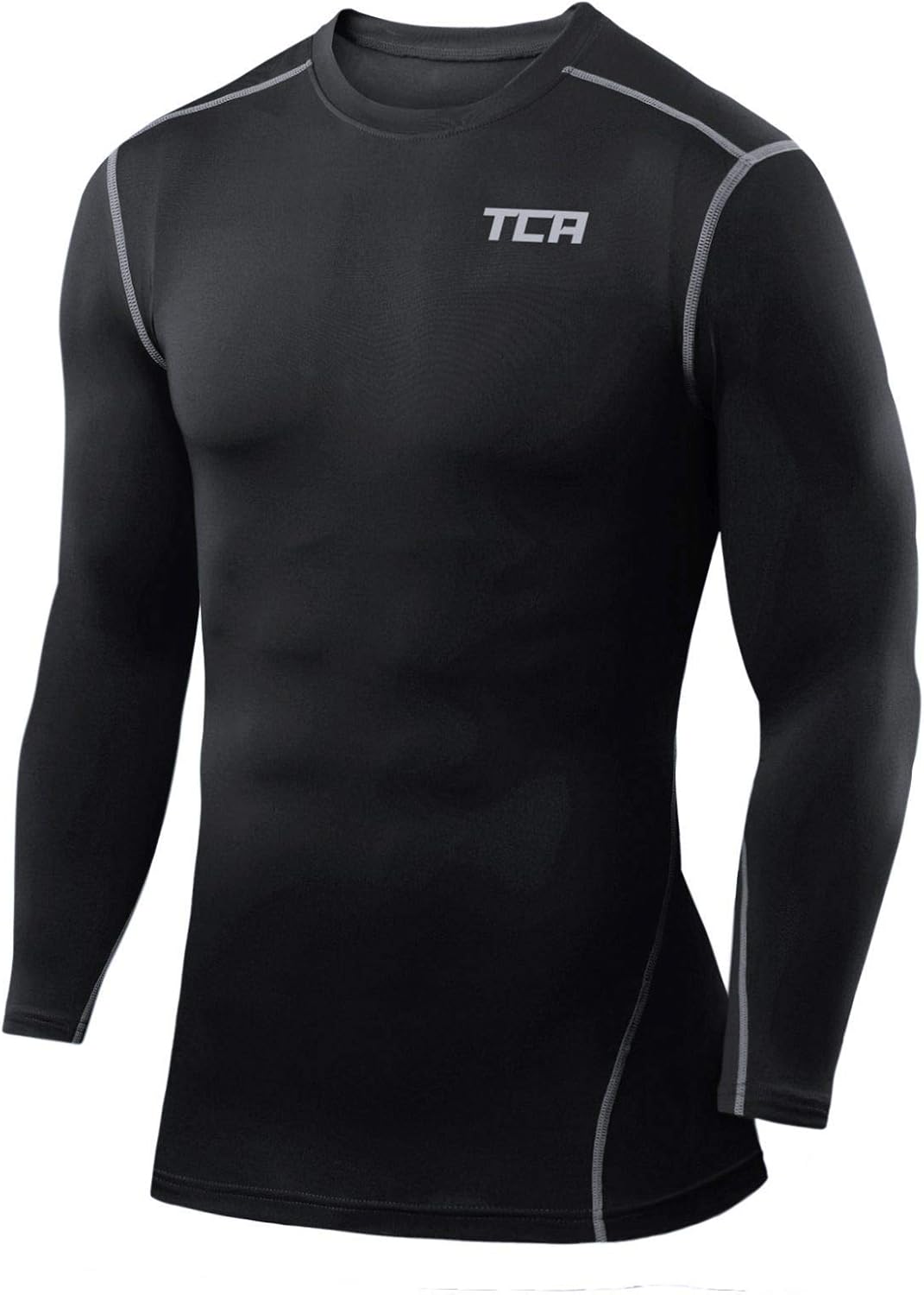 High-Quality TCA Men's and Boys' Compression Shirt, Special Long Sleeve Athletic...
