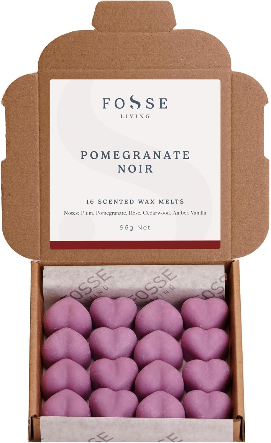 Pomegranate Noir Strong Scented Wax Melts 16 Pack - The Gift for Every Occasion...