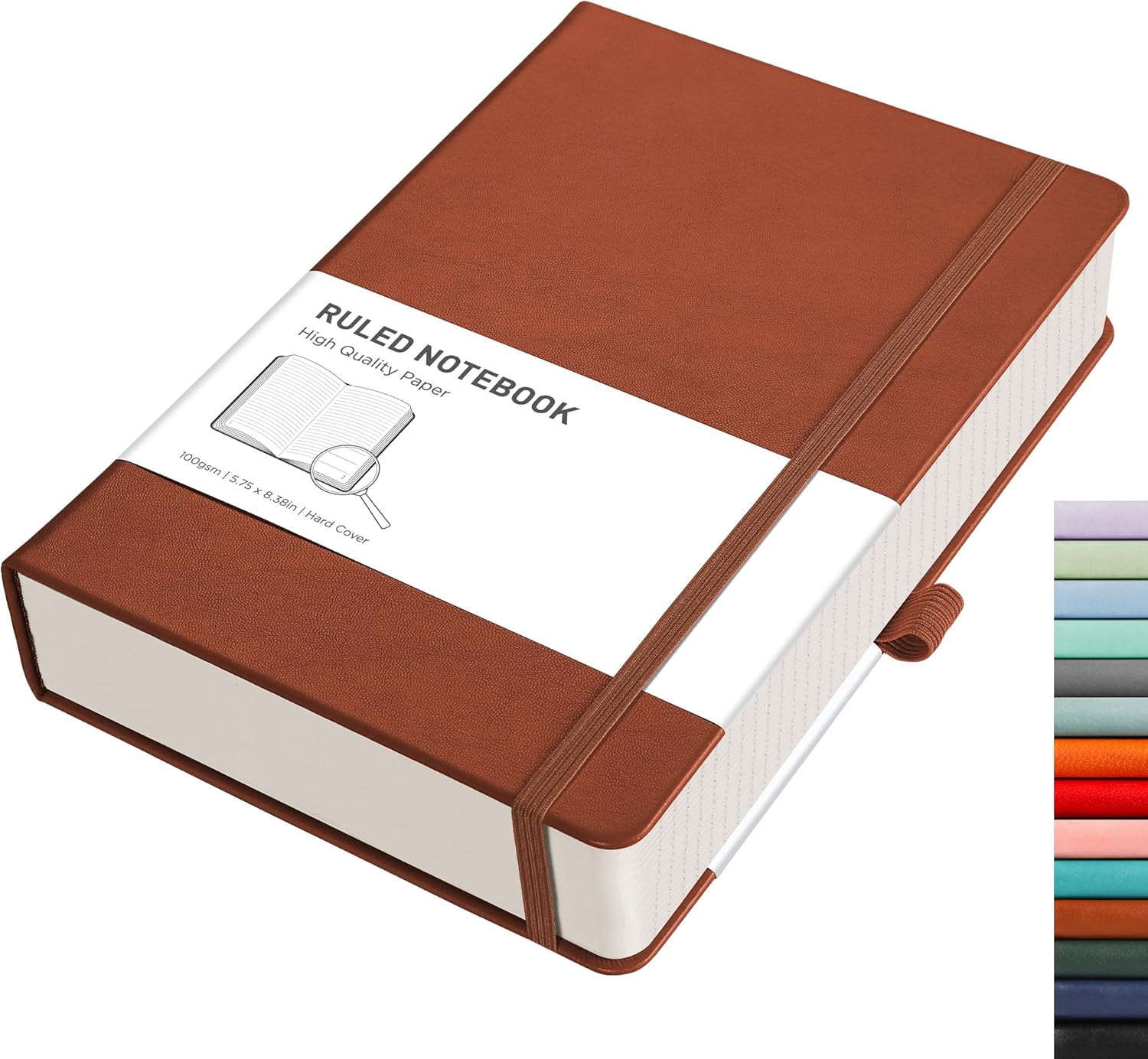 RETTACY Lined Journal Notebook, Special A5 Note Book with Hardcover, Innovative...