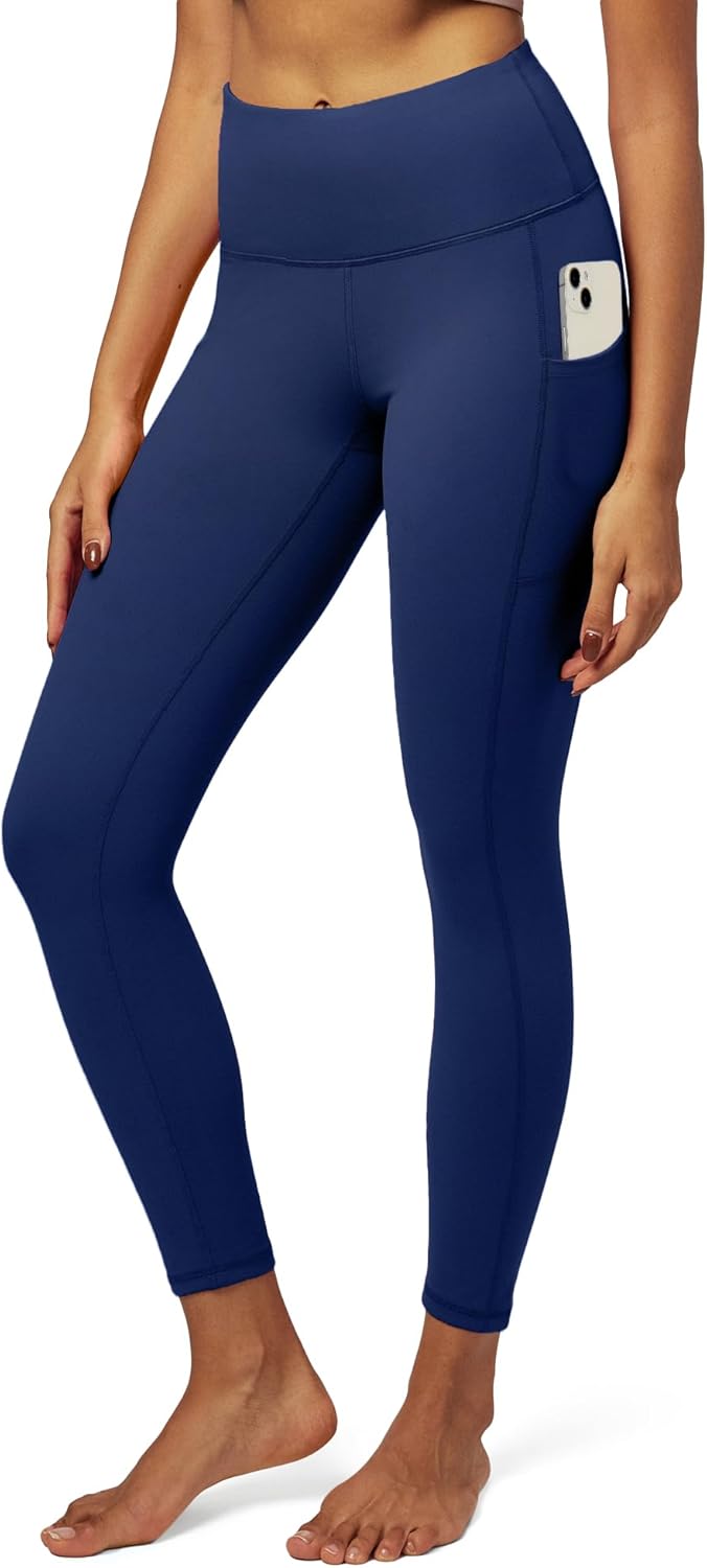 IUGA Yoga Pants with Pockets, Workout Running Leggings with Pockets for Women Da...