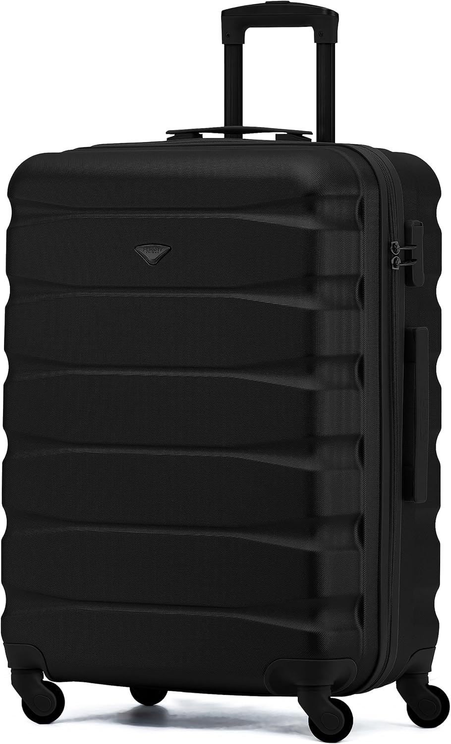 Flight Knight Medium Suitcase, Special Lightweight 4 Wheel ABS Hard Case for Ove...