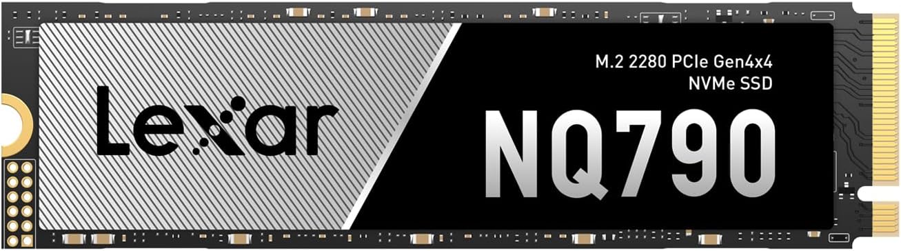 Lexar NQ790 4TB SSD, M.2 2280 PCIe Gen4x4 NVMe 1.4 Internal SSD, Up to 7000MB/s...
