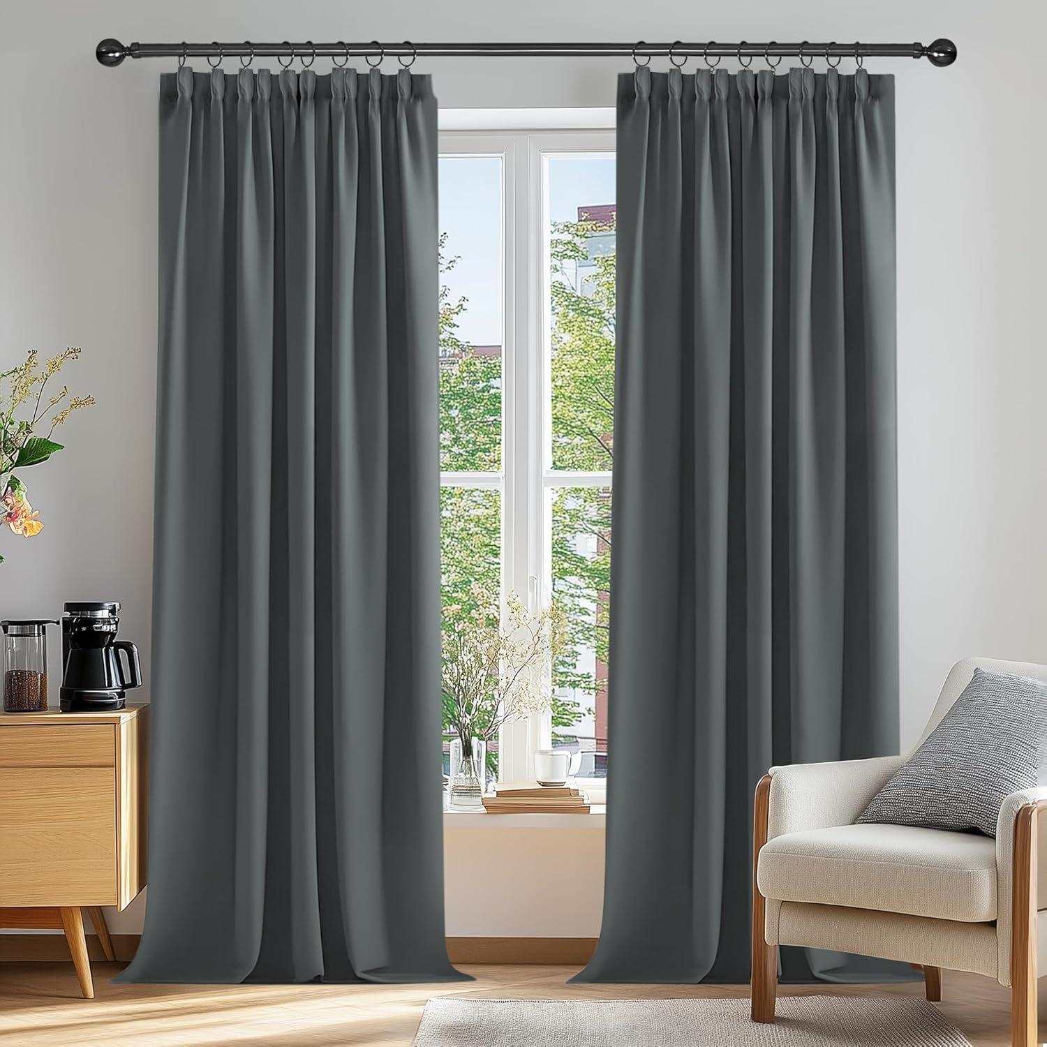 High-Quality Deconovo Home Decorative Curtains, Special Thermal Insulated Curtai...
