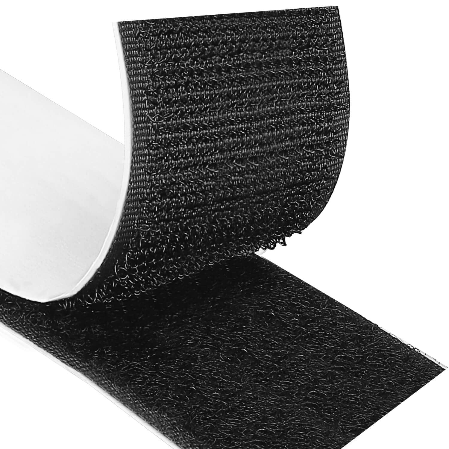 Blooven Hook and Loop Strip Tape 5 Meter Self Adhesive Sticky Back Fastening Tap...