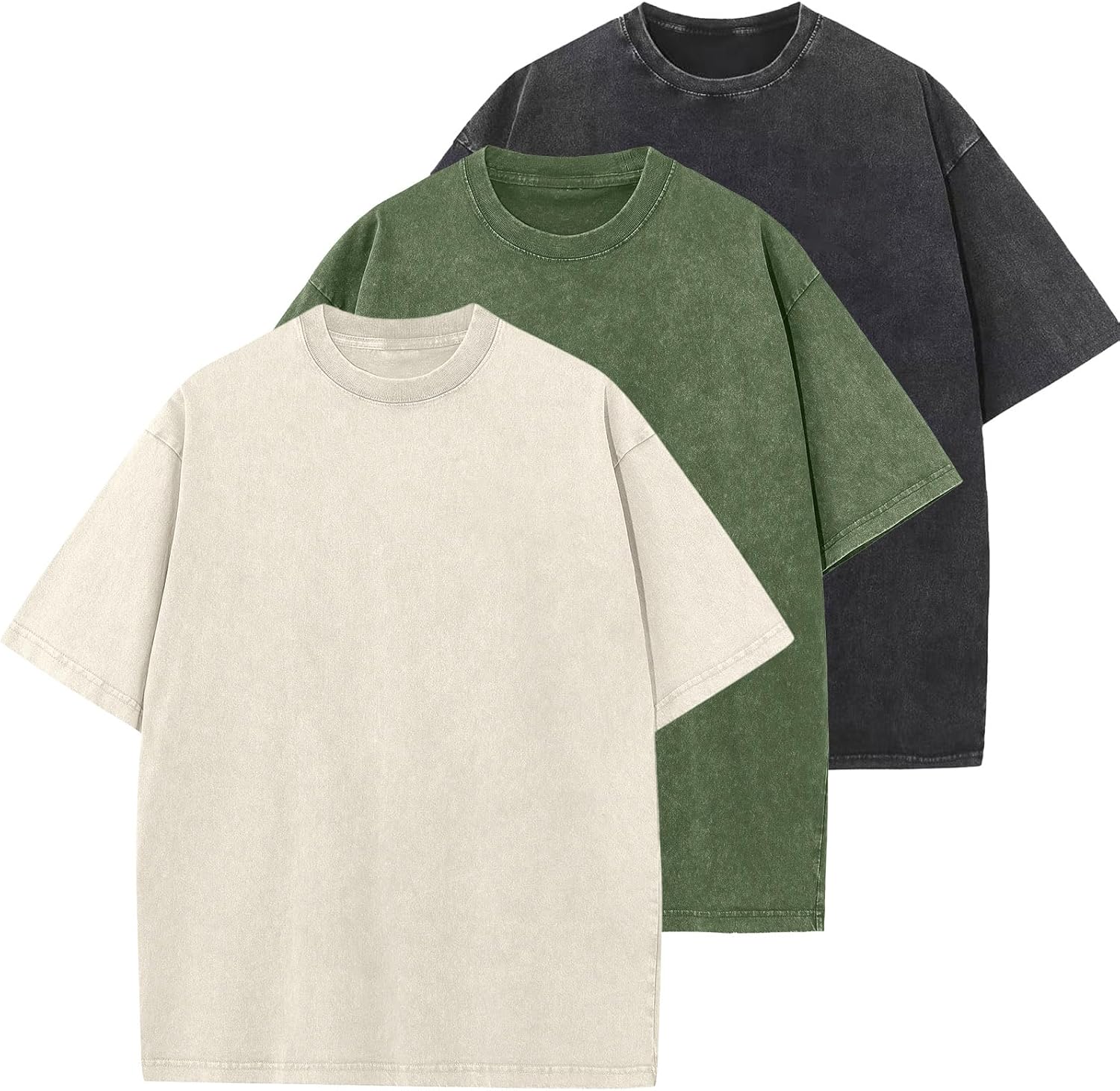 Men's Cotton T-Shirts, Special Oversized Unisex Short Sleeves, High-Quality Casu...