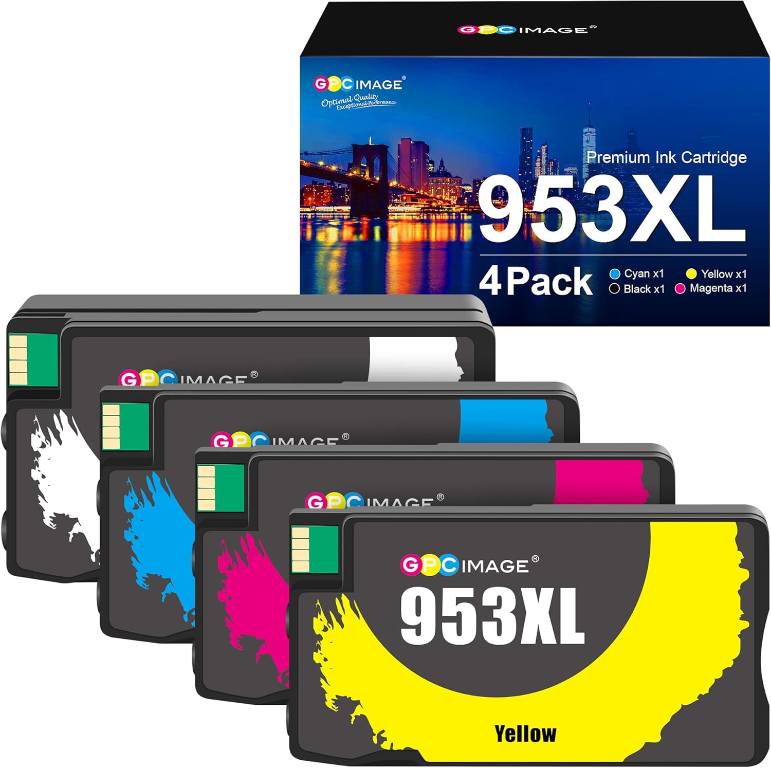 GPC Image Remanufactured Ink Cartridges, Special Ink Cartridges Replacement for...