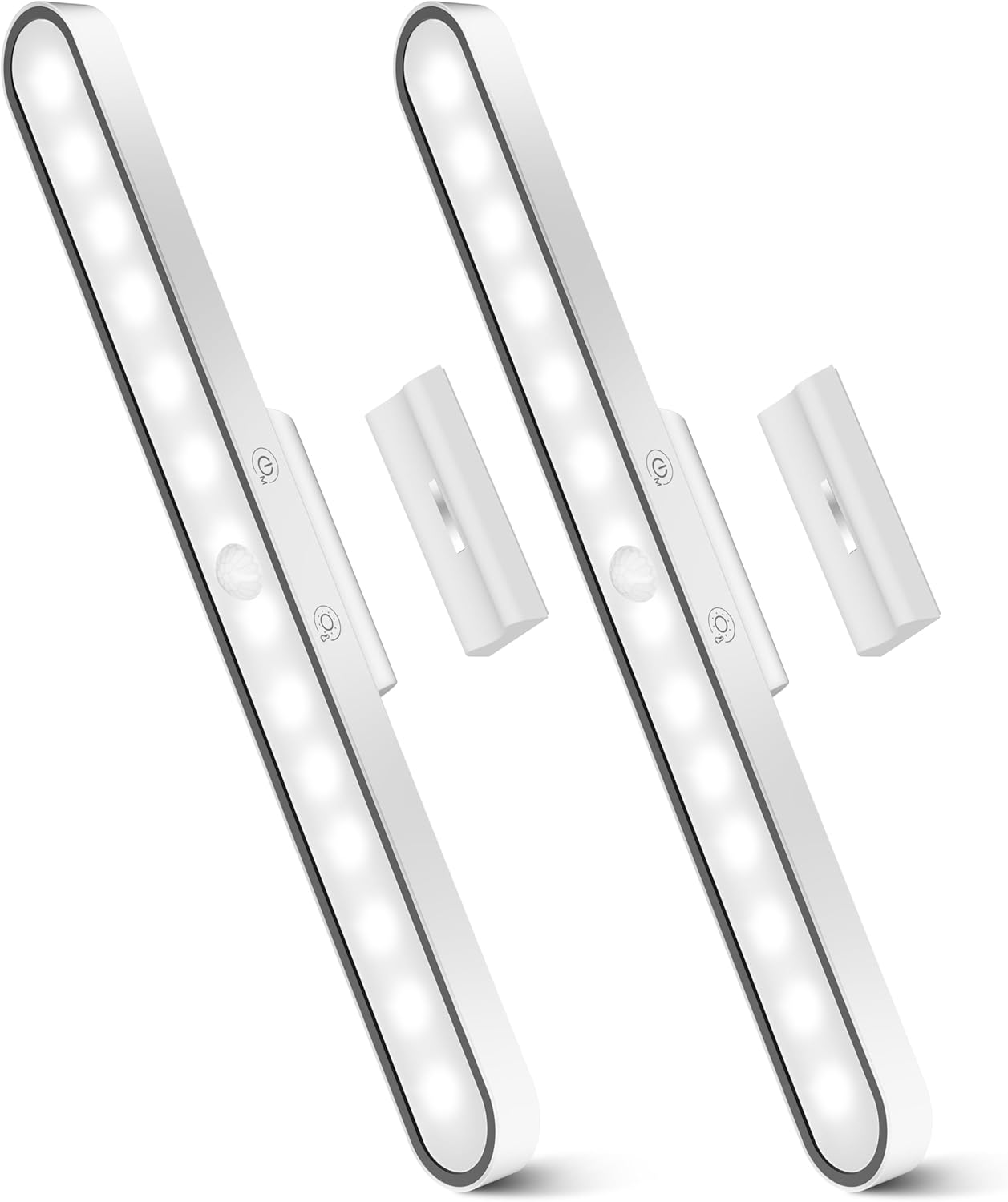 Under Cabinet Kitchen Lights, 6000K Dimmable Wireless Motion Sensor Wall Lights,...