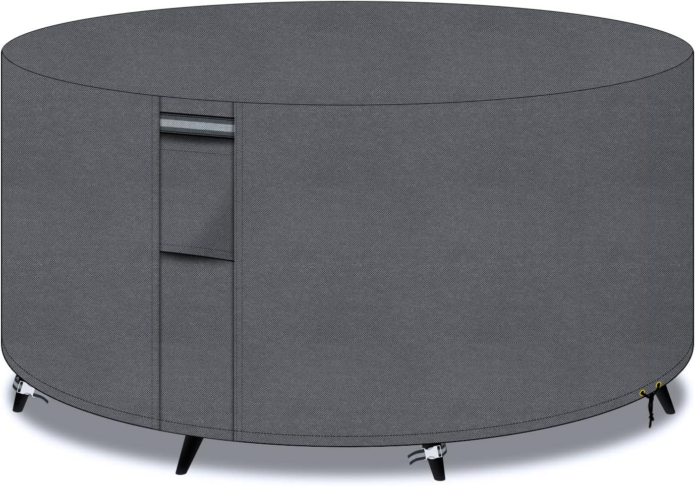 PATIO PLUS Garden Table Covers, Premium Heavy Duty Cover for Outdoor Tables With...