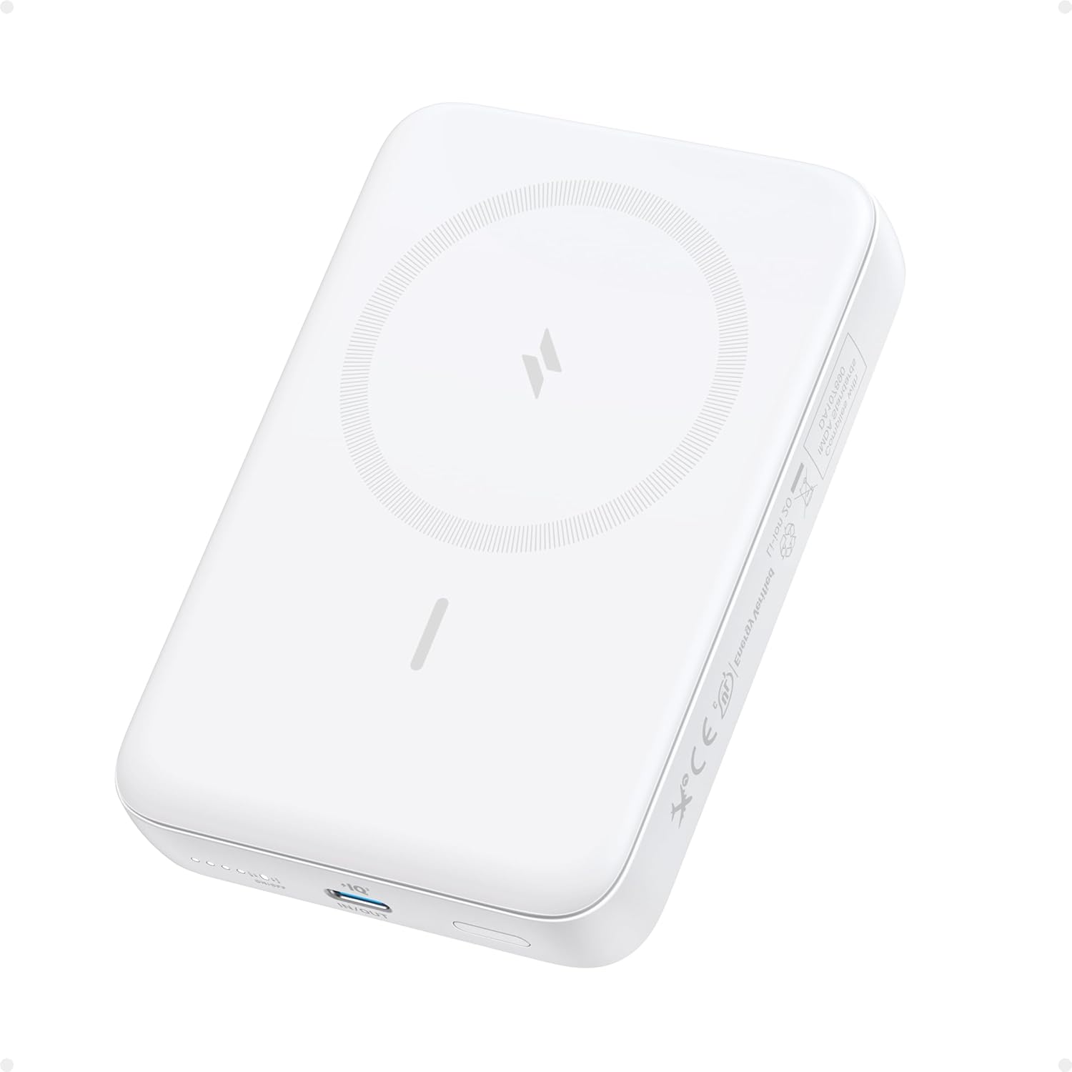 High-Quality Anker Zolo Magnetic Power Bank, Innovative Portable Charger with Co...