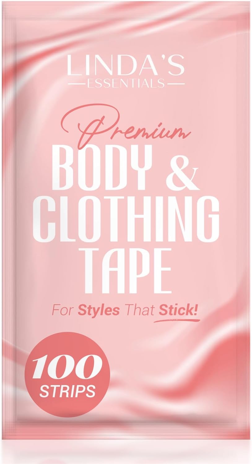 Linda's Essentials Double Sided Body Tape, Special Fashion Tape for Ultimate Fab...