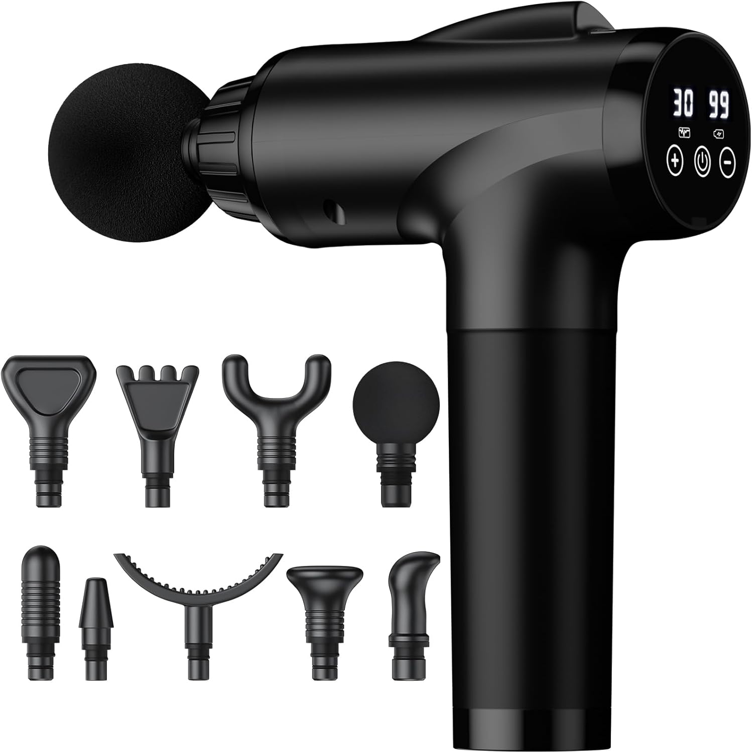 Massage Gun Deep Tissue, Handheld Electric Muscle Massager, High Intensity Percu...