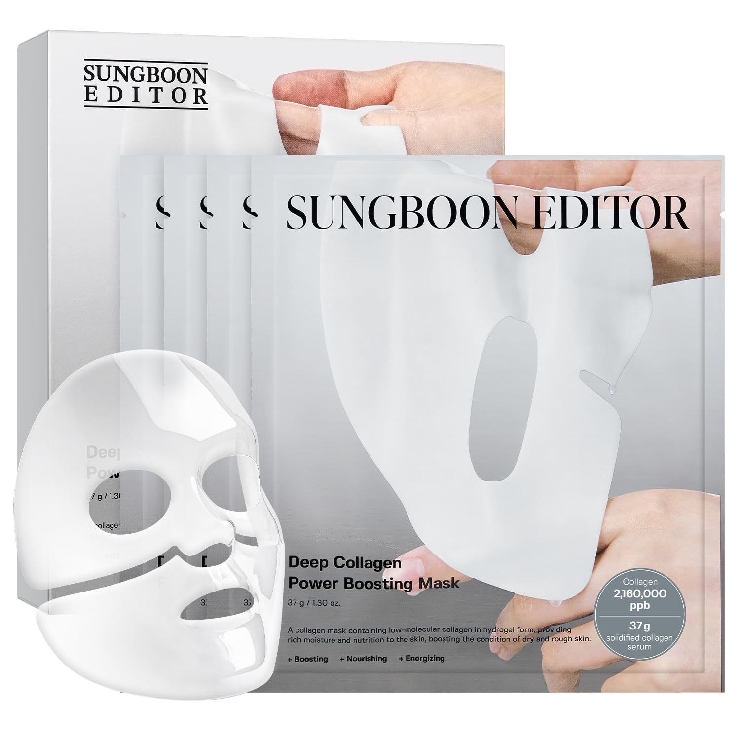 SUNGBOON EDITOR Deep Collagen Overnight mask 37gx4ea | Original Hydrating Collag...